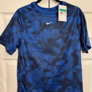 Kids Nike, XL, Blue Dry Fit Shirt